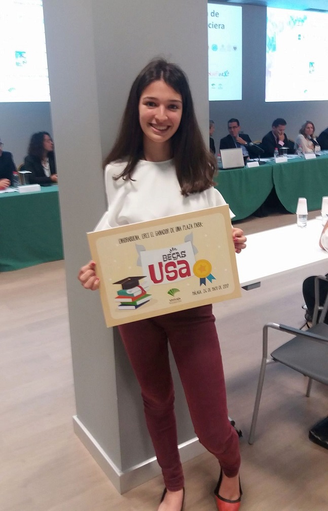 GANADORA SORTEO BECA USA